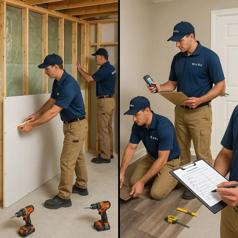 Repairs and Reconstruction process in Austin, MN